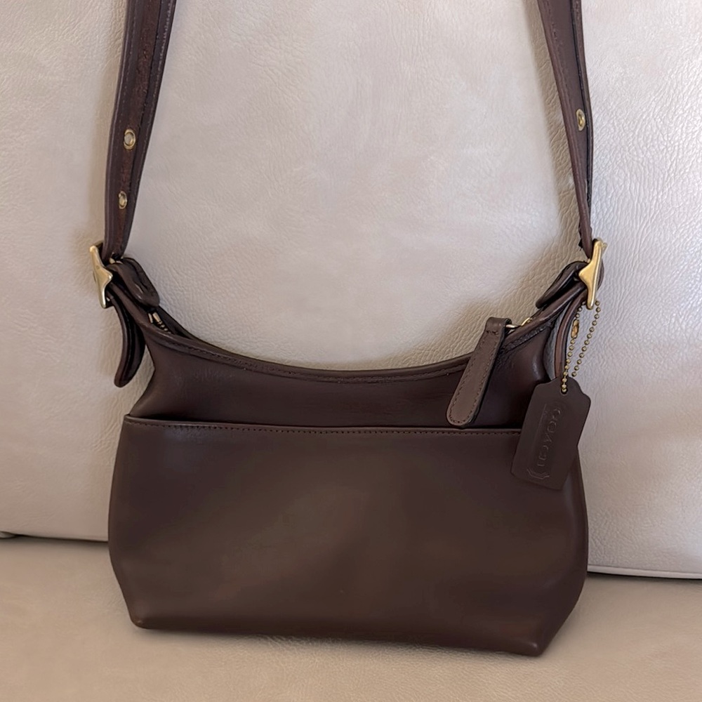 Coach Brown Leather Shoulder Bag